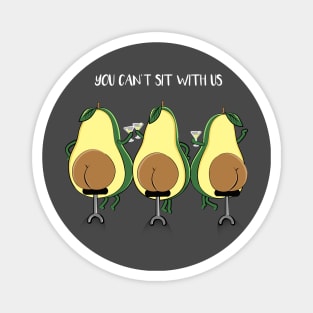 Avocado Booty Squad Magnet